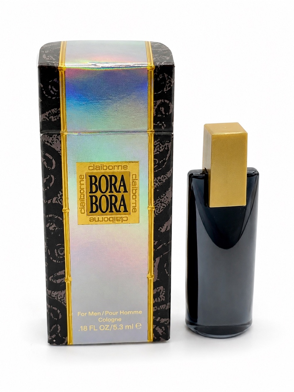 Vintage Bora Bora By Liz Claiborne Men Cologne Splash Mini 0.18 Oz 5.3ml NIB
